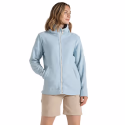 Craghoppers Womens/Ladies Aio Full Zip Fleece Jacket - 14 UK, Sky Blue