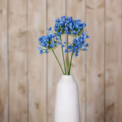 Hill Interiors Agapanthus Artificial Flower Spray - One Size, Blue