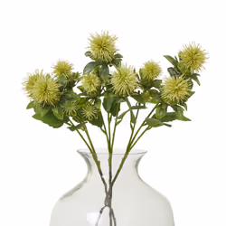 Hill Interiors Anemone Spray Artificial Flower - One Size, Green