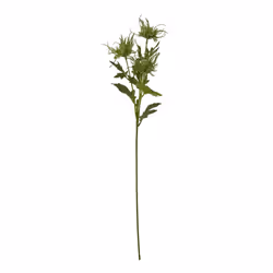 Hill Interiors Sea Holly Spray Artificial Flower - One Size, Green