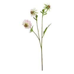 Hill Interiors The Natural Garden Collection Scabious Stem Artificial Plant - One Size, Pink