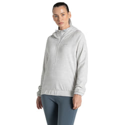 Craghoppers Womens/Ladies Esk Half Zip Fleece Top - 6 UK, Lunar Grey