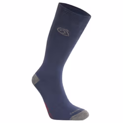 Craghoppers Unisex Adult Wool Blend Insect Repellent Boot Socks - 3 UK-5 UK, Blue Navy