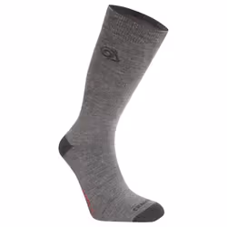 Craghoppers Unisex Adult Wool Blend Insect Repellent Boot Socks - 9 UK-12 UK, Coast Grey