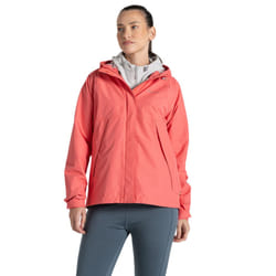 Craghoppers Womens/Ladies Ossus Waterproof Jacket - 6 UK, Deep Coral