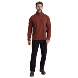 Craghoppers Mens Corey VI Half Zip Fleece Top - S, Axinite Red