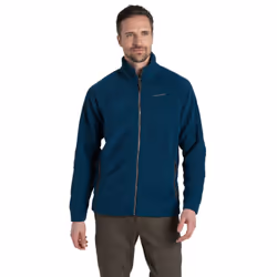 Craghoppers Mens Karlton Full Zip Fleece Jacket - M, Tourmaline Blue
