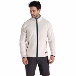 Craghoppers Mens CO2 Renu Technology Fleece Jacket - XL, Ecru