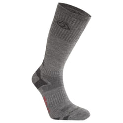 Craghoppers Unisex Adult Wool Blend Insect Repellent Advent Socks - 6 UK-8 UK, Coast Grey/Black Pepper
