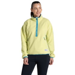 Craghoppers Womens/Ladies CO2 Renu Technology Half Zip Fleece Top - 14 UK, Key Lime