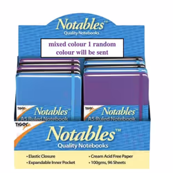 Tiger Stationery Notables Plain A5 Notebook