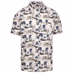 Trespass Mens Frantom Woven Casual Shirt - L, Off White