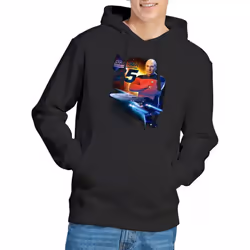 Star Trek Mens The Next Generation 25 Hoodie - S, Black