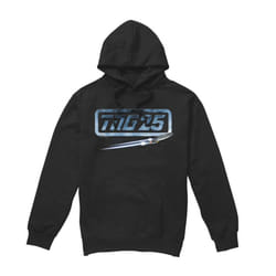 Star Trek Mens The Next Generation 25 Enterprise Hoodie - L, Black