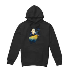 Star Trek Mens 25th Data Hoodie - S, Black