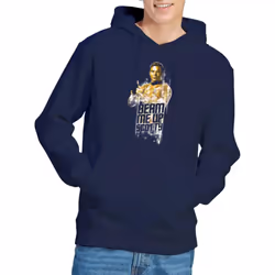 Star Trek Mens Beam Me Up Hoodie - XL, Navy
