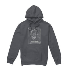 Star Trek Mens Join the Search Hoodie - S, Charcoal