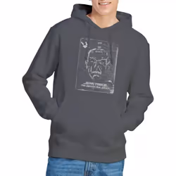 Star Trek Mens Join the Search Hoodie - XXL, Charcoal