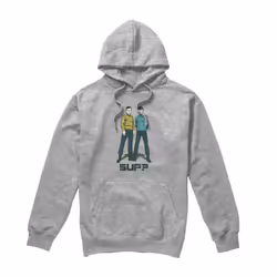 Star Trek Mens Sup Hoodie - XL, Sport Heather