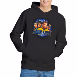 Star Trek Mens The Boys Hoodie - L, Black