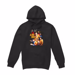 Star Trek Mens At the Controls Hoodie - S, Black