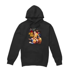 Star Trek Mens At the Controls Hoodie - S, Black