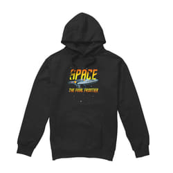 Star Trek Mens Space Hoodie - XXL, Black