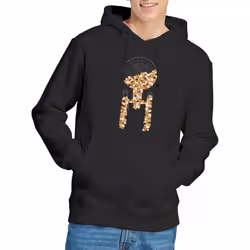 Star Trek Mens Tribble Takeover Hoodie - XL, Black