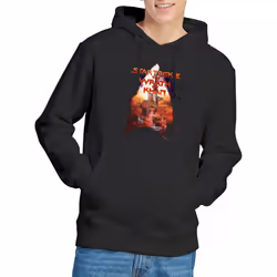 Star Trek Mens The Wrath of Khan Poster Hoodie - L, Black