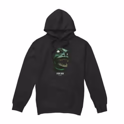 Star Trek Mens The Gorn Hoodie - S, Black