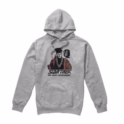 Star Trek Mens Q Point Hoodie - XXL, Sport Heather