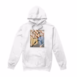 Star Trek Mens Classic Duo Hoodie - S, White
