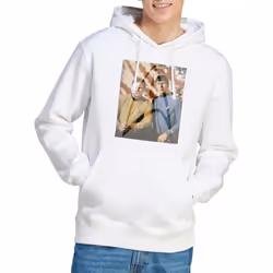 Star Trek Mens Classic Duo Hoodie - XXL, White