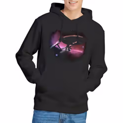 Star Trek Mens Prime Directive Hoodie - XXL, Black