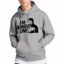 Star Trek Mens I'm Number One Hoodie - M, Sport Heather