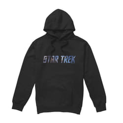 Star Trek Mens Space Logo Hoodie - XXL, Black