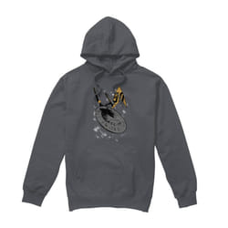 Star Trek Mens Enterprise Dash Hoodie - XXL, Charcoal
