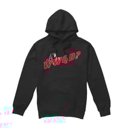 Star Trek Mens WWQD Hoodie - S, Black