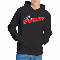 Star Trek Mens WWQD Hoodie - S, Black