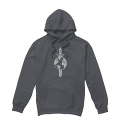 Star Trek Mens Terran Empire Hoodie - L, Charcoal