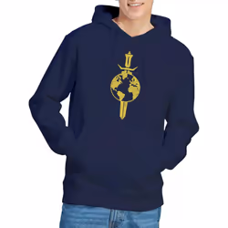 Star Trek Mens Terran Empire Hoodie - S, Navy