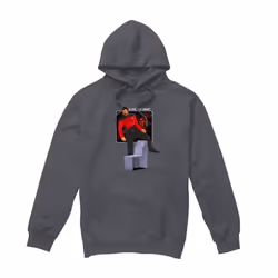 Star Trek Mens Is This Seat Taken Hoodie - M, Charcoal
