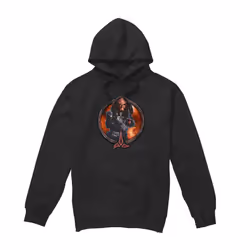 Star Trek Mens Gowron Hoodie - L, Black