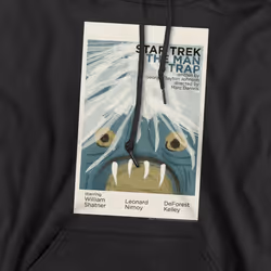 Star Trek Mens The Original Series Episode 1 Hoodie - XL, Black
