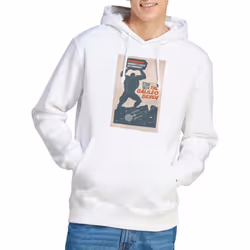 Star Trek Mens The Original Series Episode 16 Hoodie - S, White