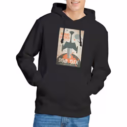 Star Trek Mens The Original Series Episode 26 Hoodie - XXL, Black