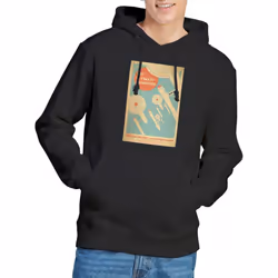 Star Trek Mens The Original Series Episode 53 Hoodie - XL, Black