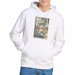 Star Trek Mens The Original Series Episode 73 Hoodie - S, White