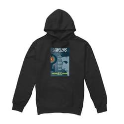 Star Trek Mens The Next Generation Season 1 Episode 2 Hoodie - XXL, Black