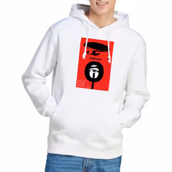 Star Trek Mens The Next Generation Season 1 Episode 10 Hoodie - S, White